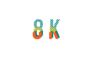 8 k subscribers celebration greeting Number with strips design png