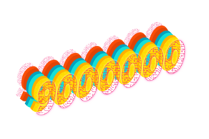 9000000 subscribers celebration greeting Number with tech design png