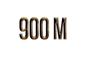 900 millón suscriptores celebracion saludo número con histórico diseño png