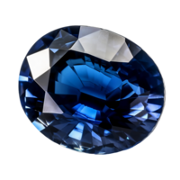 Blue sapphire, transparent background, remove background. png