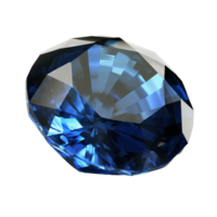 Blue sapphire, transparent background, remove background. png