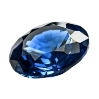 Blue sapphire, transparent background, remove background. png