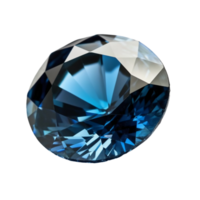 Blue sapphire, transparent background, remove background. png