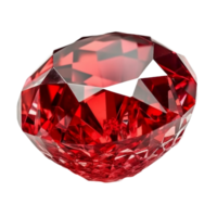 Ruby, white background, transparent background. png