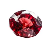 Ruby, white background, transparent background. png