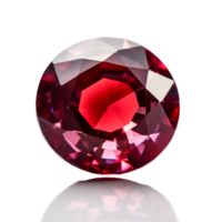 Ruby, white background, transparent background. png