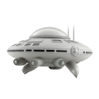 nave espacial UFO ai generativo png