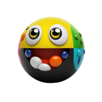 Funny Cartoon Ball png