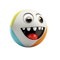 Funny Cartoon Ball png