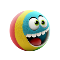 Funny Cartoon Ball png