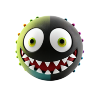 Funny Cartoon Ball png