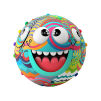 Funny Cartoon Ball png