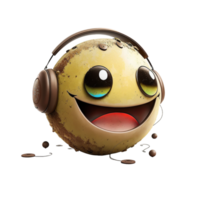 Funny Cartoon Ball png