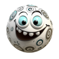 Funny Cartoon Ball png