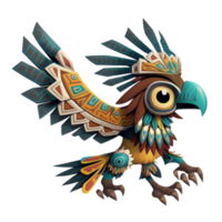 Aztec Bird Ai Generative png
