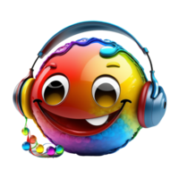 Funny Cartoon Ball png