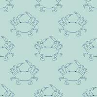 Seamless pattern with carbs vector
