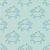 Seamless pattern with carbs vector