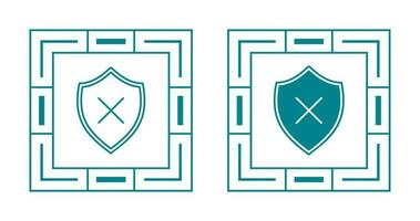 Unprotected Vector Icon