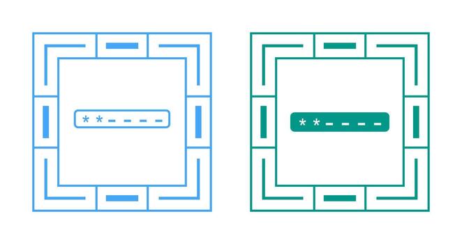 Enter Passcode Vector Icon