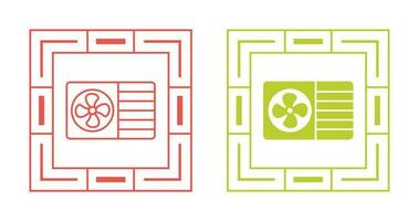 AC Window Unit Vector Icon