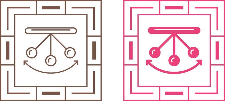 Pendulum Vector Icon
