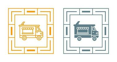 Bakery Truck Vector Icon