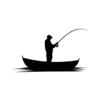 fisherman vector logo