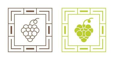 Grapes Vector Icon