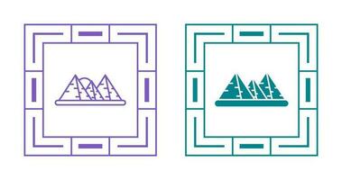 Pyramid Vector Icon