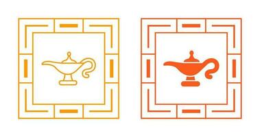 Genie Lamp Vector Icon