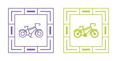 icono de vector de bicicleta