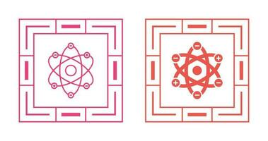Atom Structure Vector Icon