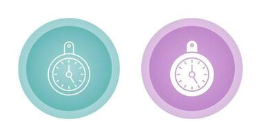 Wall Clock Vector Icon