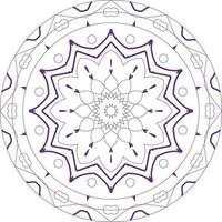 Modern Creative Mandala Design Background vector