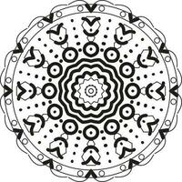 Modern Creative Mandala Design Background vector