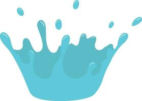 Water drop spray vector