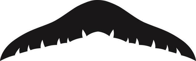 moustache cartoon illustration vector