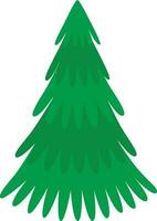 Christmas tree illustration vector