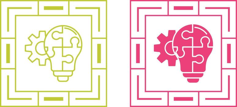 icono de vector de resolución de problemas