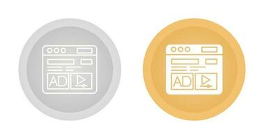 AD Vector Icon