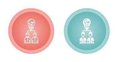 icono de vector de trabajo en equipo