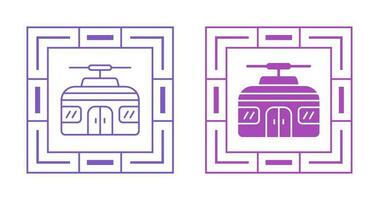 Cable Car Vector Icon