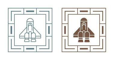 Spaceship Vector Icon