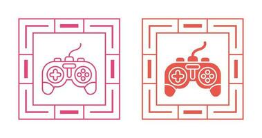 icono de vector de consola de juegos