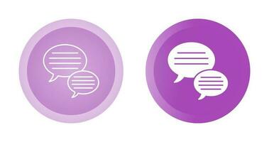 Speech Bubble Vector Icon