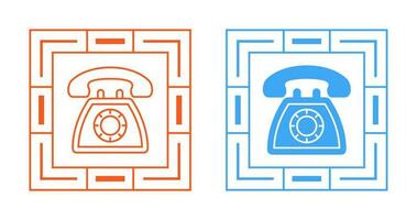 icono de vector de teléfono