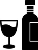 diseño de icono de vector de vino