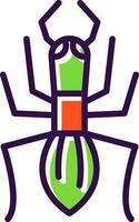 diseño de icono de vector de insecto