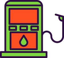 Gas pump Vector Icon Design